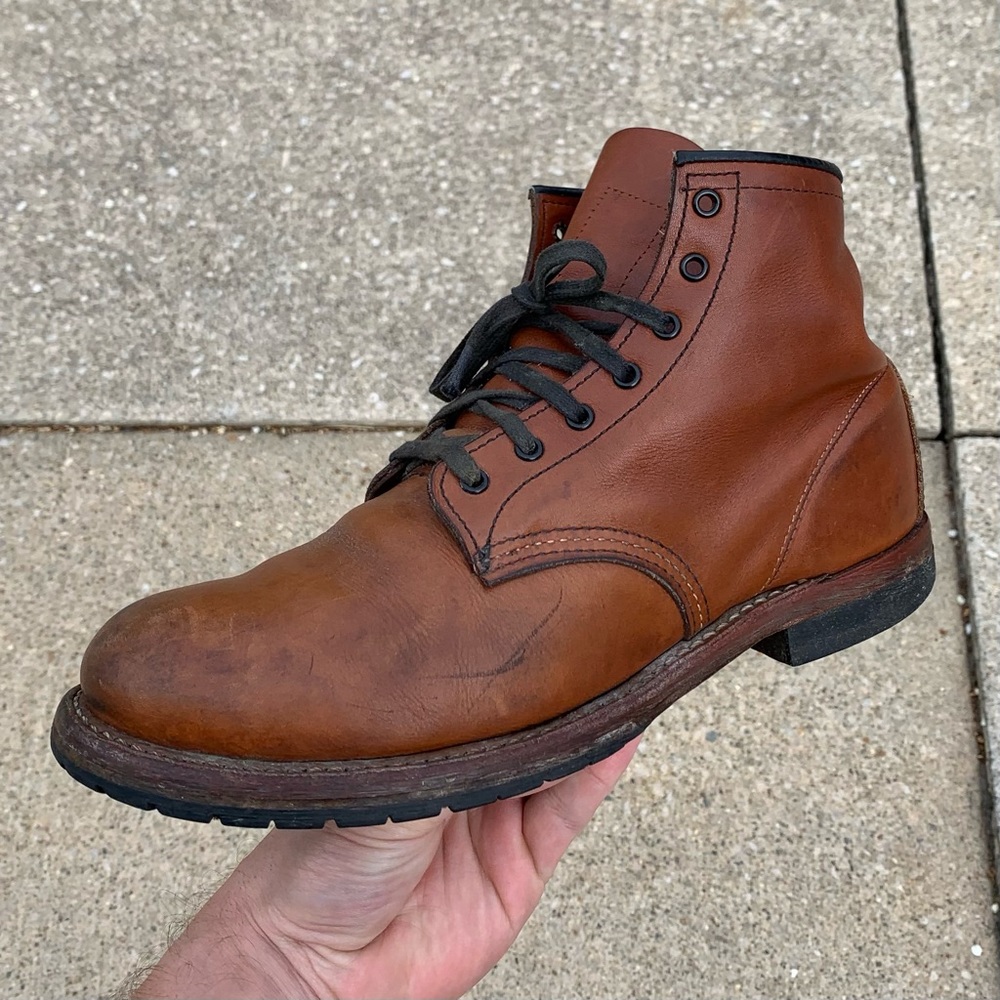 Vintage Red Wing Shoes Leather Work Casual Boots